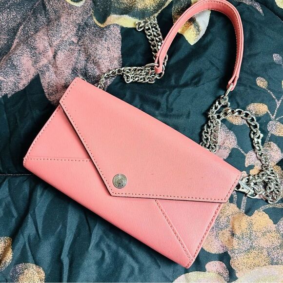 Rebecca Minkoff Handbags - EUC Rebecca Minkoff Pink Crossbody Wallet On Chain
